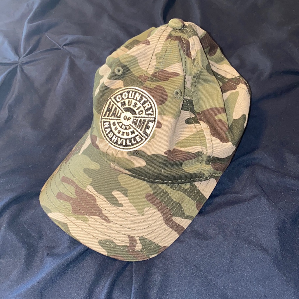 Camo Nashville Country Music Hall Of Fame Hat Camo Nashville Country Music Hall Of Fame Hat
